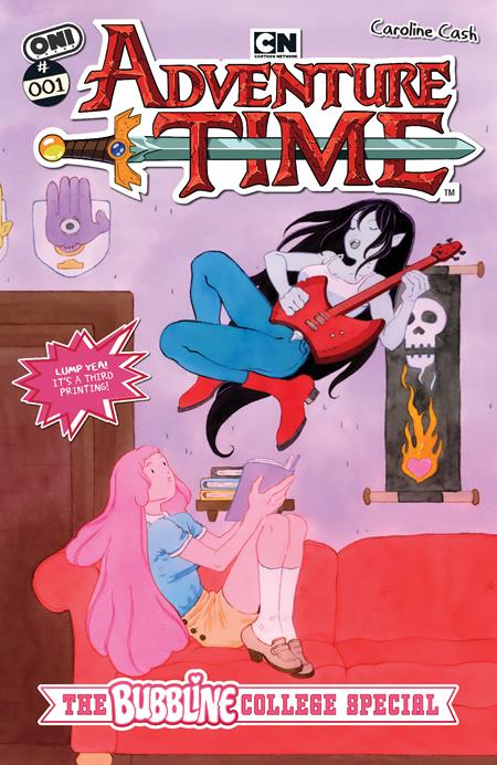 Adventure Time: The Bubbline College Special 1 Comic 3rd Printing Tia Roxae Oni Press 2025