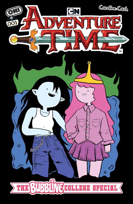 Adventure Time: The Bubbline College Special 1 Comic Caroline Cash Deluxe Edition Variant Oni Press 2025