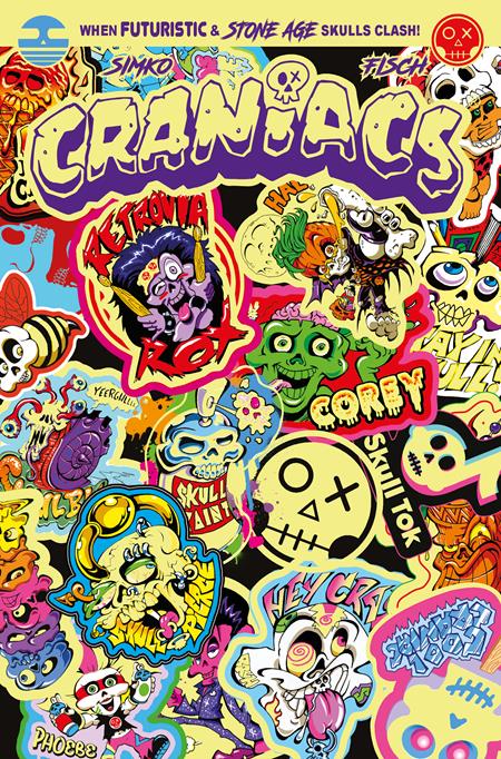CRANIACS #3 (OF 4) CVR C JOE SIMKO COLLAGE VAR Titan Comics Sholly Fisch Joe Simko Joe Simko PREORDER