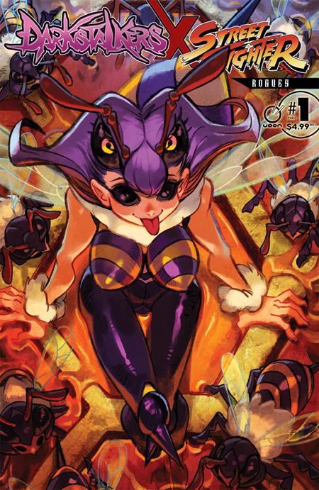 Darkstalkers X Street Fighter: Rogues 1 Comic Alex Ahad Incentive Variant (1:5) Udon Comics 2026