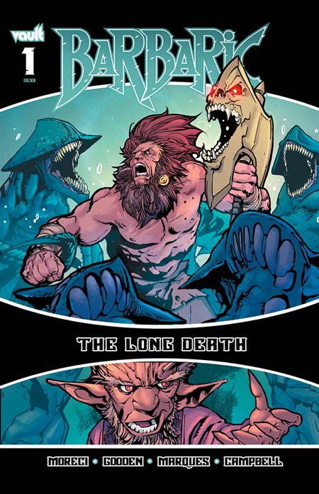 Barbaric: The Long Death 1 Comic Nathan Gooden Vault Comics 2025