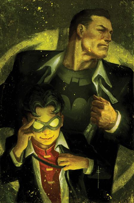 BATMAN & ROBIN YEAR ONE DYNAMIC DUOS #5 (OF 12) CVR B SEBASTIAN FIUMARA CARD STOCK VAR DC Comics Mark Waid - Chris Samnee Chris Samnee Sebastian Fiumara PREORDER