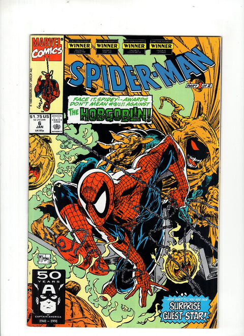 Spider-Man, Vol. 1 #6 (1990)      Buy & Sell Comics Online Comic Shop Toronto Canada