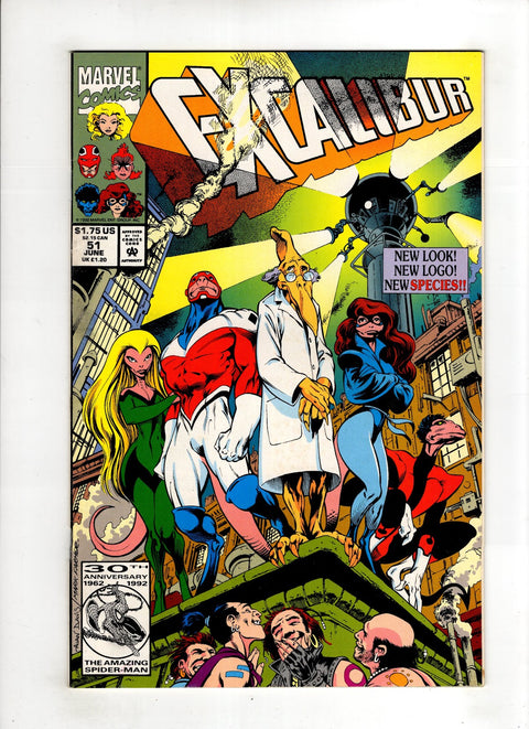 Excalibur, Vol. 1 #51 (Cvr A) (1992)  A   Buy & Sell Comics Online Comic Shop Toronto Canada