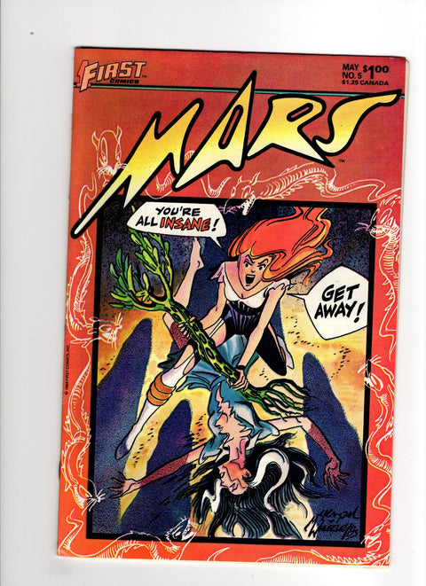 Mars #5 (1984)      Buy & Sell Comics Online Comic Shop Toronto Canada