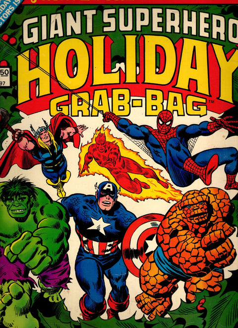 Marvel Treasury Special #1 (1974) Giant Super-Hero Holiday Grab Bag  Giant Super-Hero Holiday Grab Bag  Buy & Sell Comics Online Comic Shop Toronto Canada