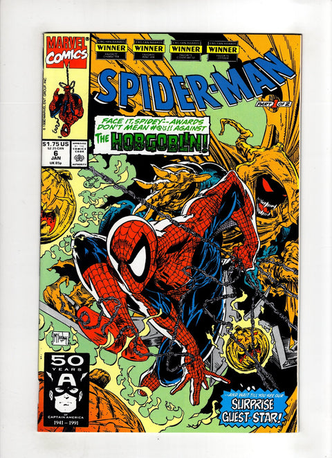 Spider-Man, Vol. 1 #6 (1990)     Buy & Sell Comics Online Comic Shop Toronto Canada