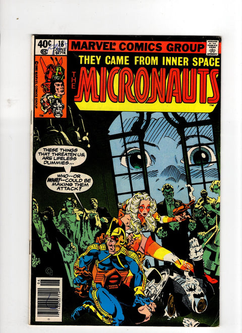 Micronauts, Vol. 1 #18 (1980)      Buy & Sell Comics Online Comic Shop Toronto Canada