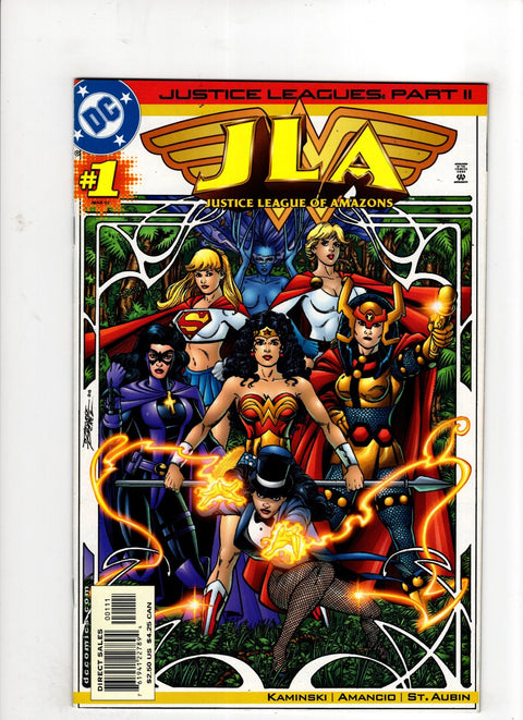 Justice Leagues: Justice League of Amazons #1 (2001) George Perez   George Perez  Buy & Sell Comics Online Comic Shop Toronto Canada