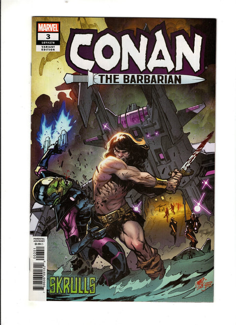 Conan the Barbarian, Vol. 3 #3 (Cvr E) (2019) Pepe Larraz Skrulls  E Pepe Larraz Skrulls  Buy & Sell Comics Online Comic Shop Toronto Canada