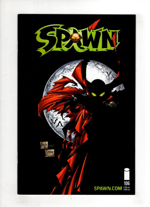 Spawn #106 (Cvr A) (2001) Greg Capullo A Greg Capullo  Buy & Sell Comics Online Comic Shop Toronto Canada