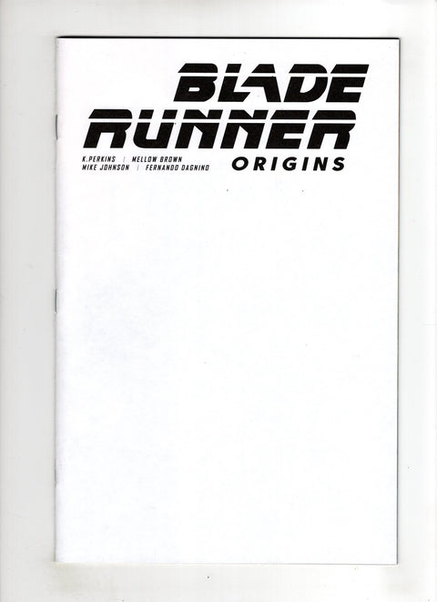 Blade Runner: Origins #1 (Cvr F) (2021) Blank Variant F Blank Variant  Buy & Sell Comics Online Comic Shop Toronto Canada