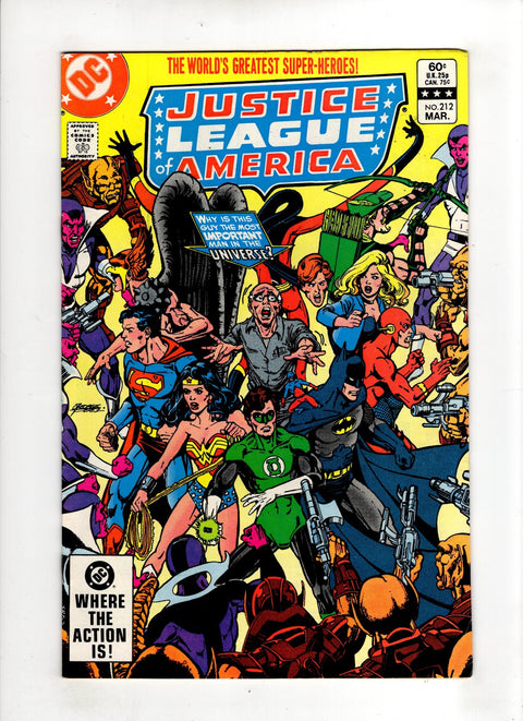 Justice League of America, Vol. 1 #212 (1982)     Buy & Sell Comics Online Comic Shop Toronto Canada