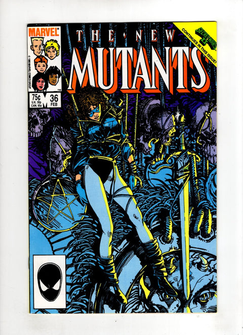 New Mutants, Vol. 1 #36 (1985)     Buy & Sell Comics Online Comic Shop Toronto Canada
