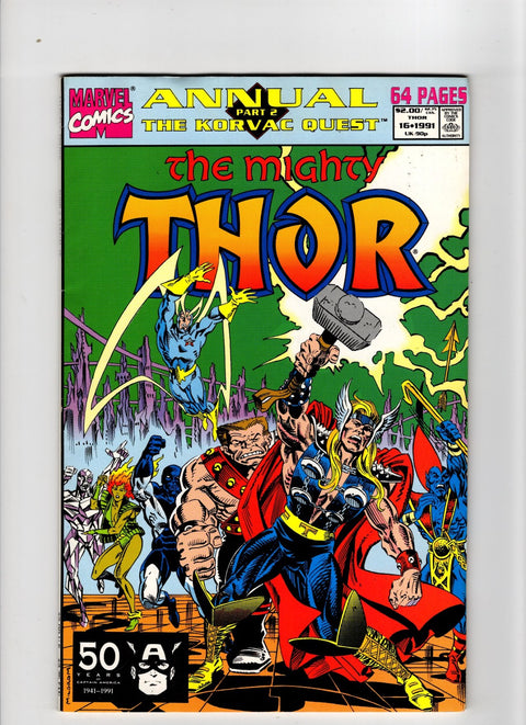 Thor, Vol. 1 Annual #16 (1991)      Buy & Sell Comics Online Comic Shop Toronto Canada
