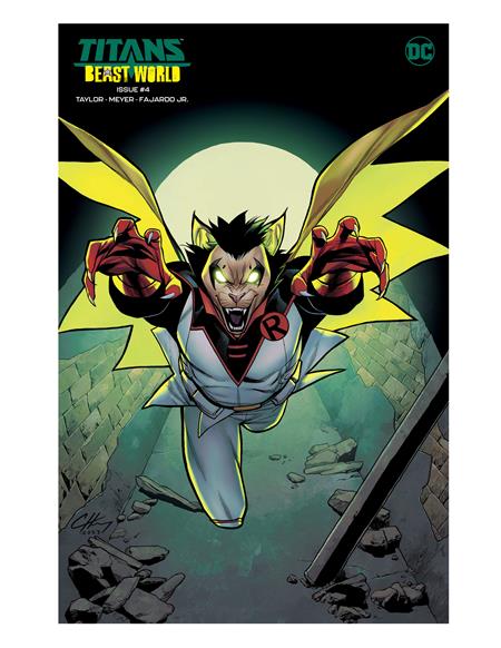 Titans: Beast World #4B (2024) Clayton Henry Lenticular Variant