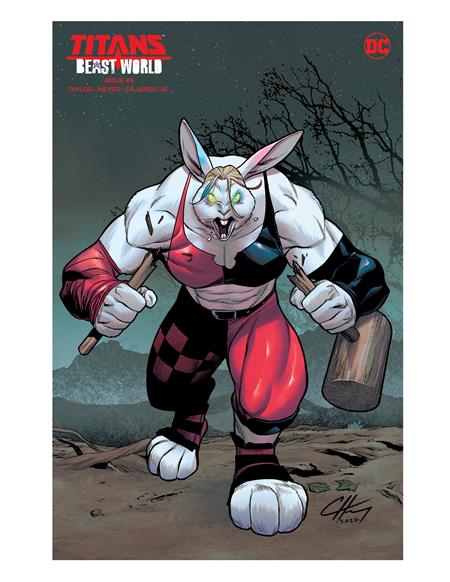 Titans: Beast World #5B (2024) Clayton Henry Lenticular Variant