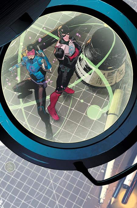 JUSTICE LEAGUE THE ATOM PROJECT #1 (OF 6) CVR B DAN MORA CARD STOCK VAR DC Comics John Ridley, Ryan Parrott Mike Perkins Dan Mora PREORDER