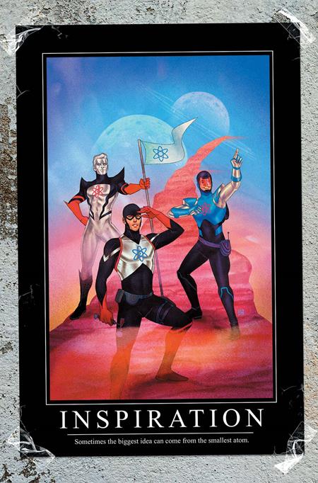 JUSTICE LEAGUE THE ATOM PROJECT #1 (OF 6) CVR E INC 1:25 KEVIN WADA CARD STOCK VAR DC Comics John Ridley, Ryan Parrott Mike Perkins Kevin Wada PREORDER