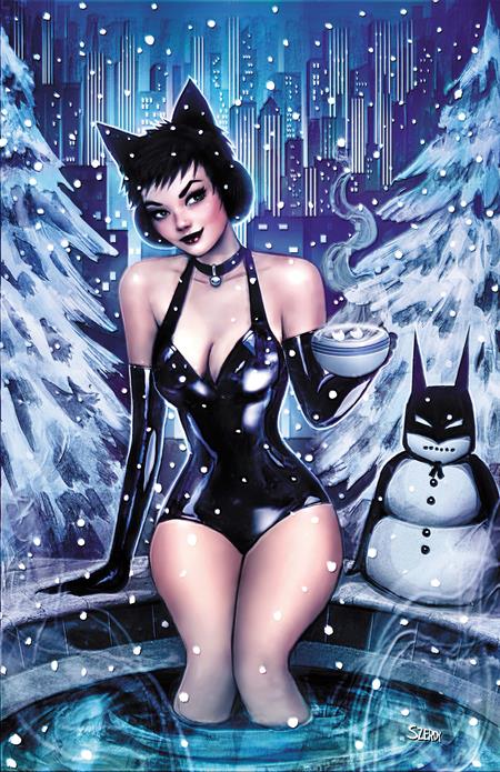 CATWOMAN #72 CVR D NATHAN SZERDY SWEATER WEATHER CARD STOCK VAR DC Comics Torunn Gronbekk Marianna Ignazzi Nathan Szerdy PREORDER