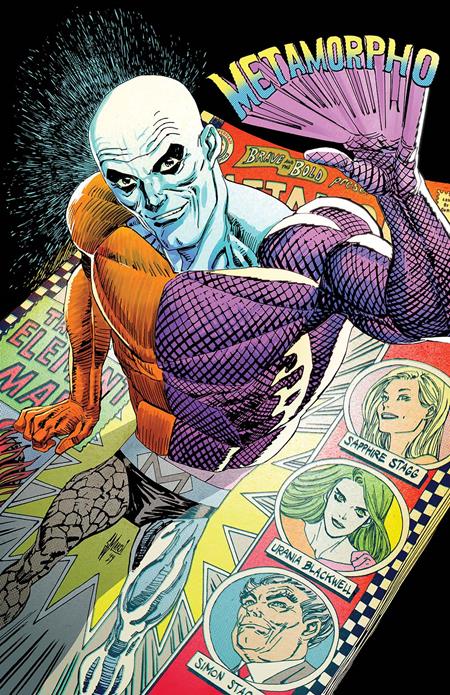 METAMORPHO THE ELEMENT MAN #2 CVR B GUILLEM MARCH CARD STOCK VAR DC Comics Al Ewing Steve Lieber Guillem March PREORDER