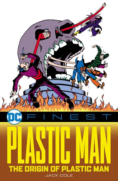 DC FINEST PLASTIC MAN THE ORIGIN OF PLASTIC MAN TP DC Comics Jack Cole Jack Cole Jack Cole PREORDER