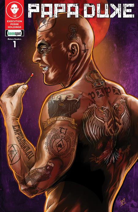 PAPA DUKE #1 (OF 3) CVR E KIRK MANLEY VAR (MR) Ex Posse Holdings Aimee DeLong Gershon Villamor Kirk Manley PREORDER