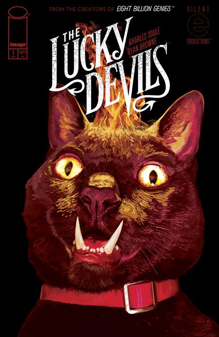 LUCKY DEVILS #1 (OF 9) CVR D INC 1:25 RYAN BROWNE GLITTER VAR (MR) Image Comics Charles Soule Ryan Browne Ryan Browne PREORDER