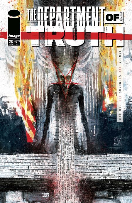 DEPARTMENT OF TRUTH #28 CVR A MARTIN SIMMONDS (MR) Image Comics James Tynion IV Martin Simmonds Martin Simmonds PREORDER