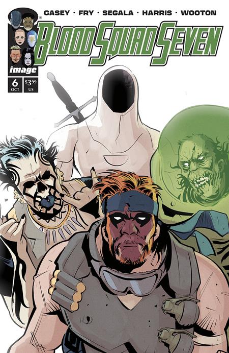 BLOOD SQUAD SEVEN #6 CVR A PAUL FRY (MR) Image Comics Joe Casey Paul Fry Paul Fry PREORDER