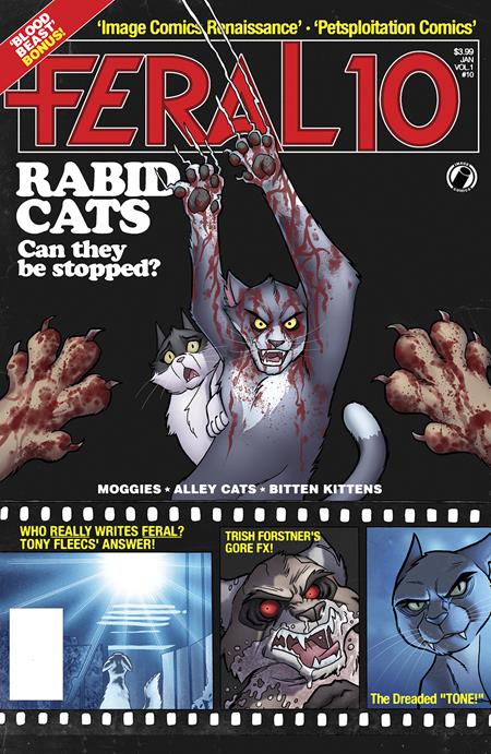 FERAL #10 CVR B TONY FLEECS & TRISH FORSTNER HOMAGE VAR Image Comics Tony Fleecs Trish Forstner, Tone Rodriguez, Brad Simpson Trish Forstner, Tony Fleecs, Allen Passalaqua PREORDER