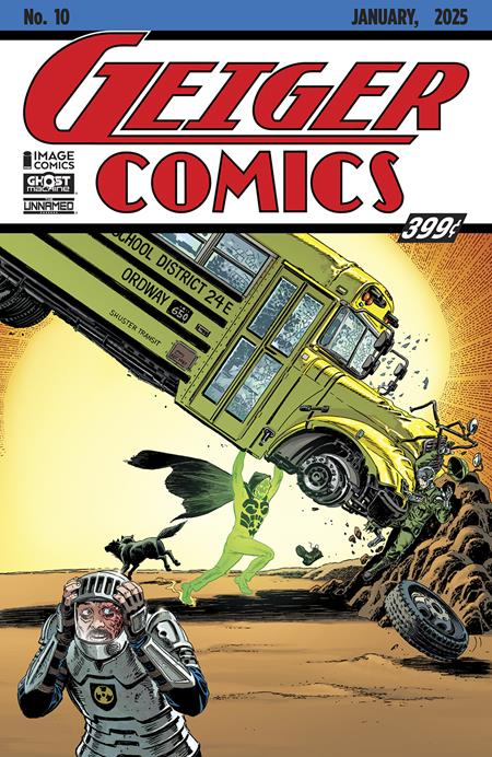 GEIGER #10 CVR B JERRY ORDWAY & BRAD ANDERSON VAR Image Comics Geoff Johns Gary Frank, Brad Anderson Jerry Ordway, Brad Anderson PREORDER