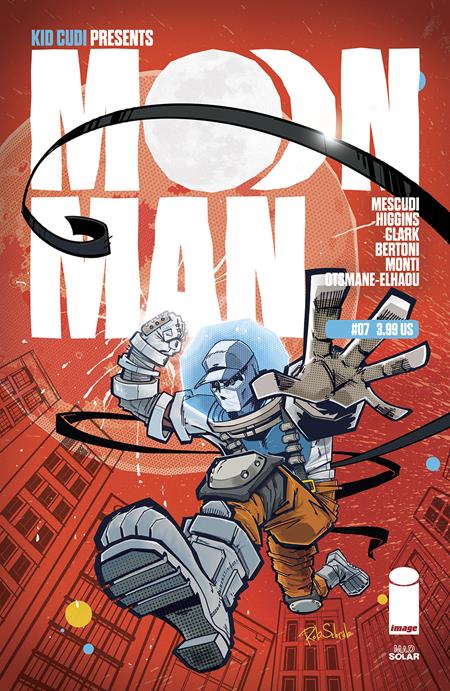 MOON MAN #7 CVR A ROB SCHRAB Image Comics Scott Kid Cudi Mescudi, Kyle Higgins, Joe Clark Federico Bertoni Rob Schrab PREORDER