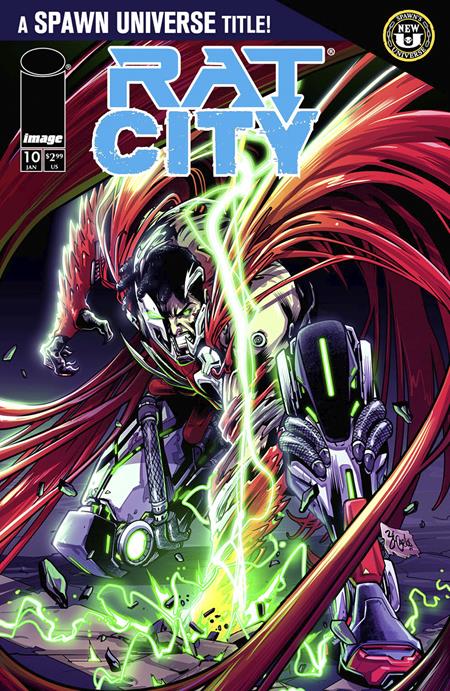 SPAWN RAT CITY #10 CVR A ZE CARLOS Image Comics Erica Schultz Ze Carlos Ze Carlos PREORDER