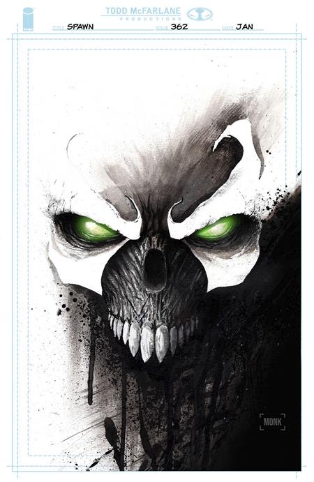 SPAWN #362 CVR C JEFF MONK VIRGIN VAR Image Comics Todd McFarlane Brett Booth Jeff Monk PREORDER