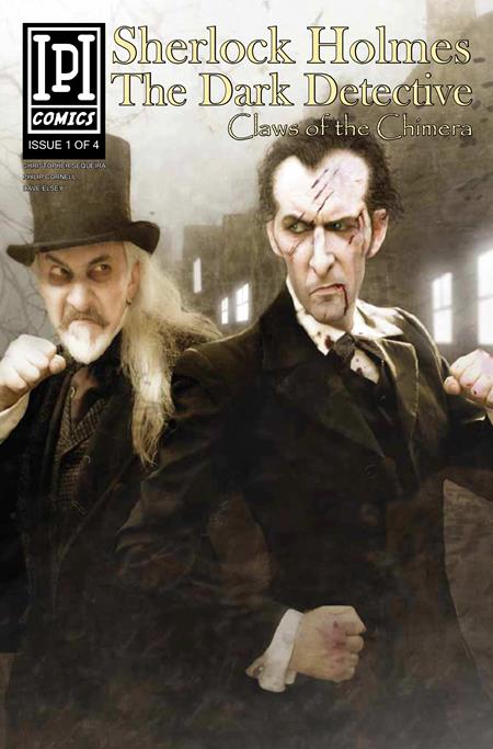 SHERLOCK HOLMES DARK DETECTIVE CLAWS OF THE CHIMERA #3 (OF 4) (MR) IPI Comics Christopher Sequeira Philip Cornell, Dave Elsey Dave Elsey PREORDER