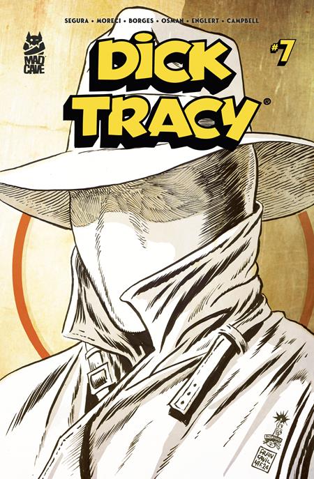 DICK TRACY #7 CVR B FRANCESCO FRANCAVILLA VAR Mad Cave Studios Alex Segura, Michael Moreci Geraldo Borges Francesco Francavilla PREORDER