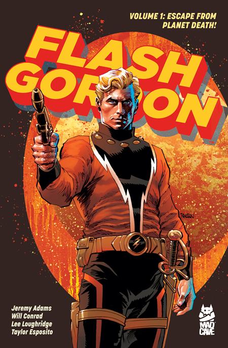 FLASH GORDON TP VOL 01 ESCAPE FROM PLANET DEATH  Mad Cave Studios Jeremy Adams Will Conrad Dan Panosian PREORDER