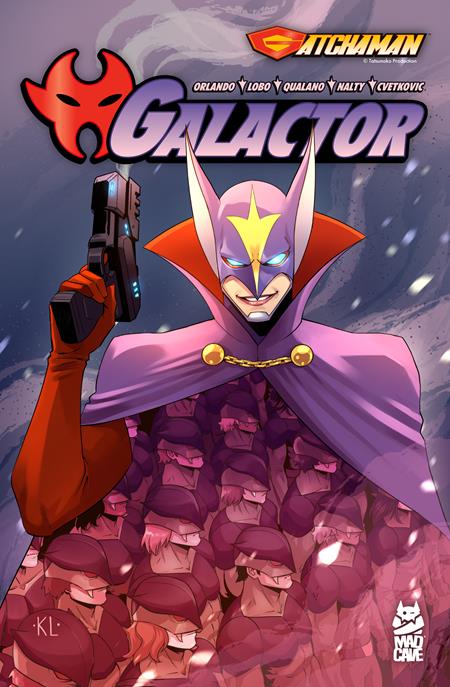 GATCHAMAN GALACTOR TP Mad Cave Studios Steve Orlando Kath Lobo, Pasquale Qualano Kath Lobo PREORDER