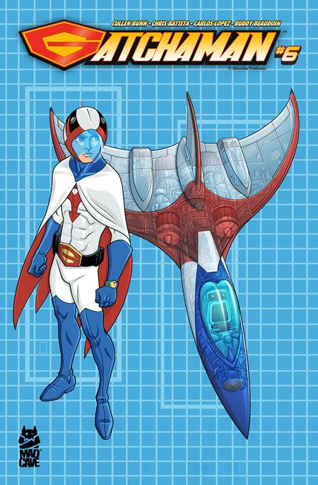 GATCHAMAN #6 CVR B CHRIS BATISTA BLUEPRINT KEN AND G-1 VAR Mad Cave Studios Cullen Bunn Chris Batista Chris Batista PREORDER