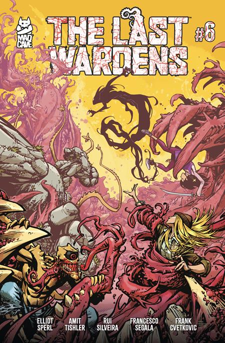 LAST WARDENS #6 (OF 6) Mad Cave Studios Elliot Sperl, Amit Tishler Rui Silveira Zach Howard PREORDER