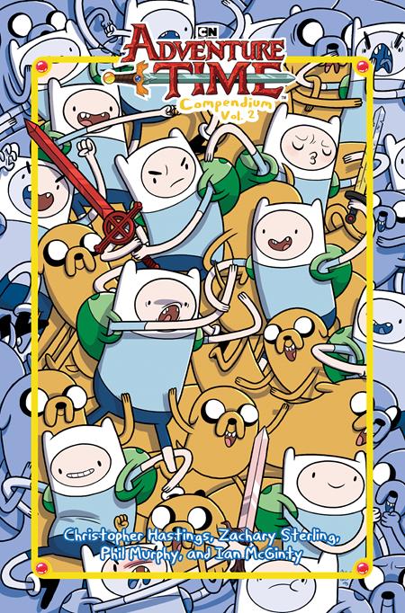 ADVENTURE TIME COMPENDIUM HC VOL 02 DIRECT MARKET EXCLUSIVE Oni Press Christopher Hastings Zachary Sterling, Phil Murphy, Ian McGinty Ian McGinty PREORDER