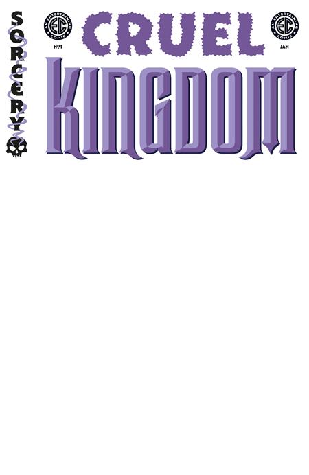 EC CRUEL KINGDOM #1 (OF 5) CVR E BLANK SKETCH VAR Oni Press Chris Condon, Al Ewing, Greg Pak Kano, Leomacs Blank Sketch PREORDER