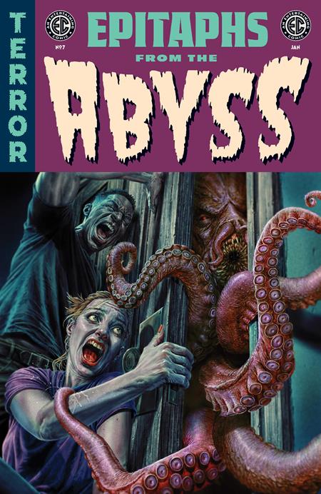 EC EPITAPHS FROM THE ABYSS #7 (OF 12) CVR A LEE BERMEJO Oni Press Matthew Rosenberg, Cullen Bunn, Chris Condon Tyler Crook, Dustin Weaver Lee Bermejo PREORDER