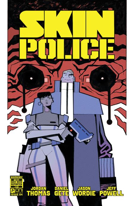 SKIN POLICE #4 (OF 4) CVR B JOE PALMER VAR Oni Press Jordan Thomas Daniel Gete Joe Palmer PREORDER