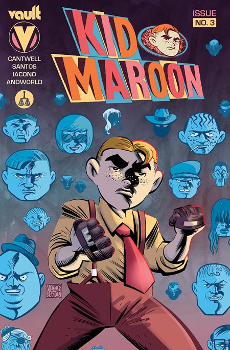 KID MAROON #3 (OF 4) CVR A VICTOR SANTOS Vault Comics Christopher Cantwell, Victor Santos Victor Santos Victor Santos PREORDER