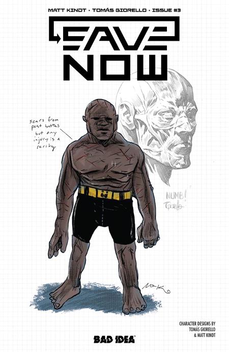 SAVE NOW #3 (OF 4) CVR B MATT KINDT TOMAS GIORELLO VAR BAD IDEA Matt Kindt Tomas Giorello Matt Kindt, Tomas Giorello PREORDER