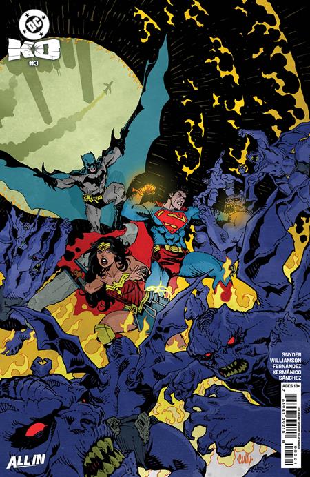 DC K.O. 3 Comic Cully Hamner Incentive Variant (1:25) DC Comics 2026
