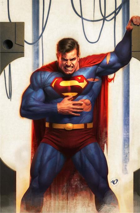 SUPERMAN #34 CVR D ARIEL OLIVETTI CARD STOCK VAR (DC K.O.) DC Comics Joshua Williamson Eddy Barrows, Eber Ferreira Ariel Olivetti PREORDER