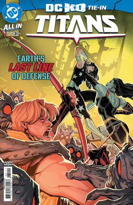 Titans, Vol. 4 31 Comic Pete Woods DC Comics 2026